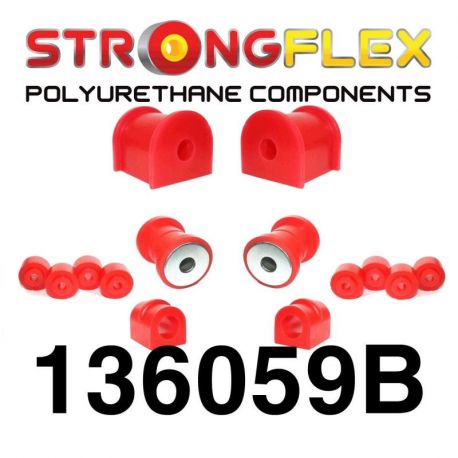 136059B: Front suspension bush kit STRONGFLEX