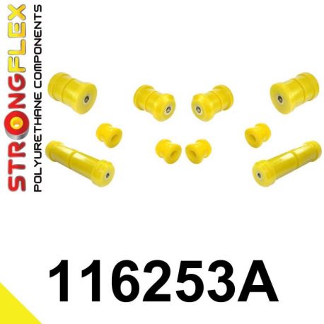 116253A: Front suspension bush kit SPORT STRONGFLEX