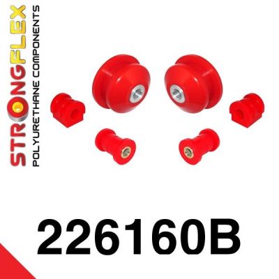 226160B: Front suspension bush kit STRONGFLEX