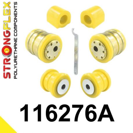 116276A: Front suspension bush kit SPORT STRONGFLEX